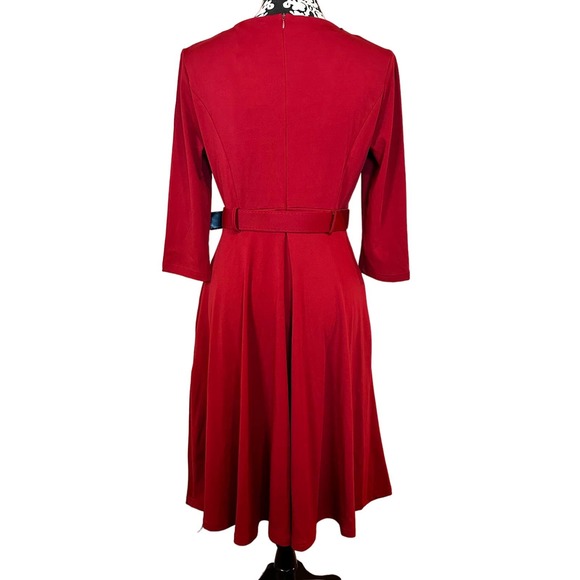 NWT Belted Dress with POCKETS - Picture 2 of 14